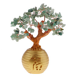 richesse argent chanceux arbre feng shui cristal arbre en plastique décor à la maison rose