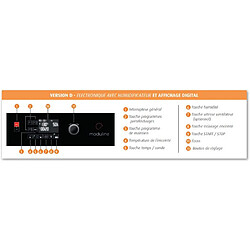 Avis Four de Remise en Température 7 Niveaux GN 2/1 - Série RRO - Moduline