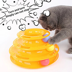 Avis Universal Kitty, Kitty, Chat, Chat, Cat, Tower, Track, Disc, Kitty Smart Entertainment, Triple Disc, Cat, Ball, Entraînement, Tableau de loisirs | Cat Toy (orange)