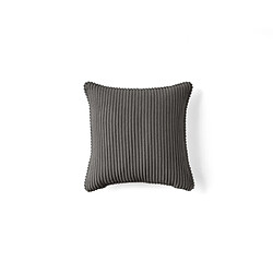 Bestmobilier Topaze - coussin - en velours côtelé - 40x40 cm