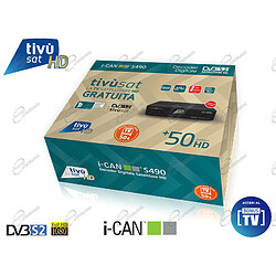 Avis HE DECODEUR DIGITAL SATELLITE TIVUSAT I-CAN S490 HD