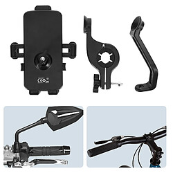 Avis LinQ Support Vélo et Moto pour Téléphone 6.5 à 8.5'' Guidon ou Rétroviseur Noir