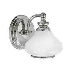 Elstead Lighting Applique murale salle de bains Ainsley Acier Chrome poli