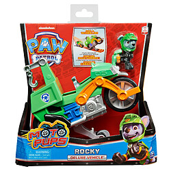 Acheter PAT PATROUILLE - VEHICULE + FIGURINE AMOVIBLE ROCKY MOTO PUPS Paw Patrol - Moto Rétrofriction - 6060545 - Jouet Enfant 3 Ans et +