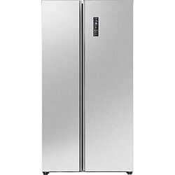 Réfrigérateur américain avec congélateur 442L Inox Bomann SBS7344-Inox pas cher