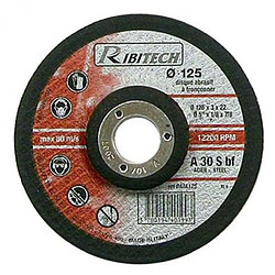 Ribimex Disque à tronçonner acier 125x3,2x22,2