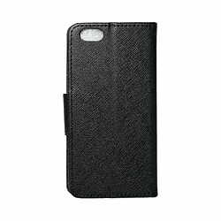 Etui en simili cuir pour IPHONE 6/6S noir