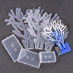 Acheter Décor à La Maison Bricolage Silicone Résine Moules Argile Corail En Forme De Moule Faisant L'outil S