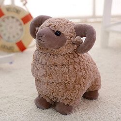 Acheter Universal 25 cm simulation peluche mouton jouet peluche animal mouton chèvre poupée jouet bébé enfant cadeau artisanat de décoration de la maison | animaux peluches