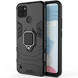 Coque en TPU anti-griffes avec béquille, noir pour votre Realme C21Y