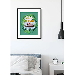 Avis Komar Poster Disney Le livre de la Jungle - Mowgli et Baloo les amis de la Jungle 30 cm x 40 cm