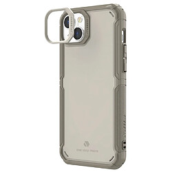 Coque en TPU anti-chute, antichoc, avec cadre de caméra, magnétique pour votre iPhone 14 Plus - kaki