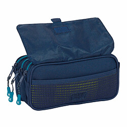 Avis Trousse Fourre-Tout Triple Munich Nautic Blue marine 21,5 x 10 x 8 cm