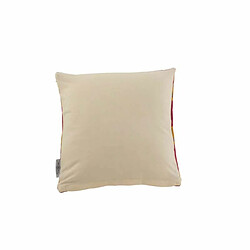 Paris Prix Coussin Déco Anna 45x45cm Rouge & Jaune Ocre