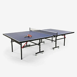 PLAYTOWN Table de ping-pong pliante professionnelle 274x152,5 cm avec tendeur de raquette pour balles Booster