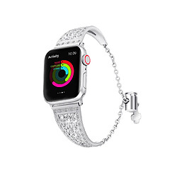 B13 Regarder les bracelets de rechange de remplacement 40mm 38mm fleur en acier inoxydable bracelet brillant bracelet brillant pour Apple IWatch 7654321 SE