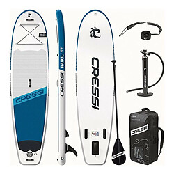 Planche de Paddle Surf Gonflable avec Accessoires Cressi-Sub 10.6" Blanc