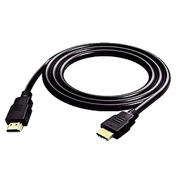 Cable HDMI pour TV HD/ Blu Ray/ Xbox/ Playstation 2.0 4k 10m Noir - Visiodirect -