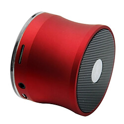 Wewoo Enceinte Bluetooth d'intérieur rouge pour iPhone, Galaxy, Sony, Lenovo, HTC, Huawei, Google, LG, Xiaomi, d'autres Smartphones et tous les périphériques V2.0 Super Bass Haut-parleur portable, Support mains-libres appel,