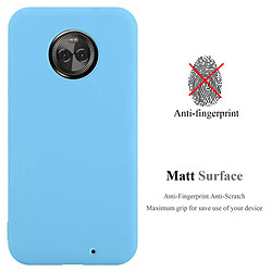 Cadorabo Coque Motorola MOTO X4 Etui en Bleu