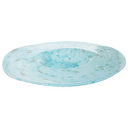 Centre de Table Alexandra House Living Celeste Verre 36 x 36 x 8 cm