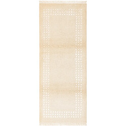 Vidal Tapis de couloir en laine 203x79 brun Darya