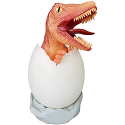 Universal Lampe de table de dinosaure rechargeable USB 16 variations de couleur télécommande T-Rex Oeuf de dinosaure 3D lumineux, Jurassic Amateur (T R