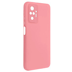 Avizar Coque Xiaomi Redmi Note 10 et Redmi Note 10s Semi-rigide Soft Touch Fine Rose