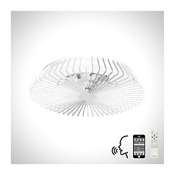 Avis Luminaire Center Plafonnier ventilateur Himalaya blanc 1 ampoule 18,6cm