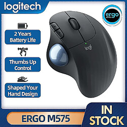 Universal Ergo M575 Wireless Trackingball Mouse Mouse Win10 MacOS Version en forme de main