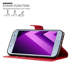 Cadorabo Coque Samsung Galaxy A3 2017 Etui en Rouge pas cher