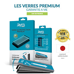 JAYM - Verre de Protection Premium pour Samsung Galaxy A41 - Plat 2.5D - Garanti à Vie Renforcé 9H Ultra Résistant Compatible Fonction Sonic Sensor - Applicateur sur Mesure Inclus