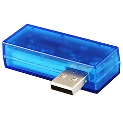 Wewoo Voltmètre bleu pour les téléphones mobiles / tablettes Docteur de charge de tension USB / testeur de courant pas cher