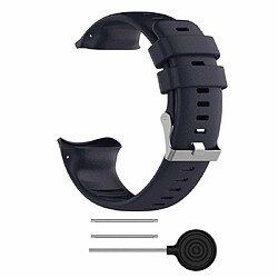 Wewoo Bracelet pour montre connectée Smartwatch avec de montre-bracelet POLAR Vantage V bleu foncé