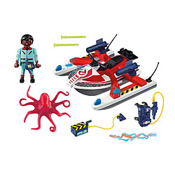 Playmobil® Ghostbusters - Zeddemore avec scooter des mers pas cher