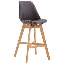 Non Tabouret de bar Cannes simili cuir Natura