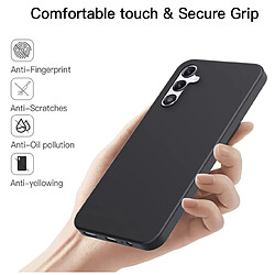 Avis Htdmobiles Coque pour Samsung Galaxy A15 4G / 5G - housse etui silicone gel fine + verre trempe - NOIR