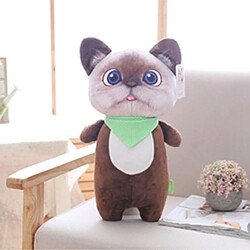 Universal 20cm Mini peluche mignonne jouet pour chat peluche animal peluche dessin animé chat poupée jouet enfant jouet fille cadeau | Peluche (marron) pas cher