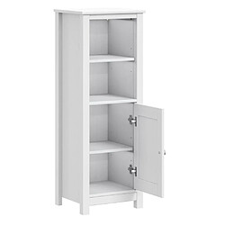 Acheter Maison Chic Armoire de salle de bain,Meuble de rangement,Meuble haut BERG blanc 40x34x110 cm pin massif -GKD283048