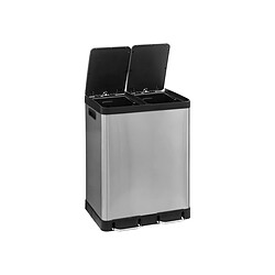 Five Simply Smart Poubelle de tri Ariane 30+30 en inox - FIVE