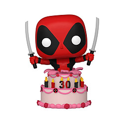 Funko Marvel Deadpool 30th Anniversary - Figurine POP! Deadpool in Cake 9 cm