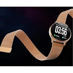 Avis YP Select 1.22 pouces Écran couleur Pression artérielle Moniteur de fréquence cardiaque Sport Bluetooth Montre-bracelet intelligente-Doré