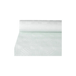 PAPSTAR Nappe damassée, (l)1,0 x (L)10 m, blanc ()