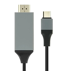 Avizar Câble USB-C 4K HDMI HDTV Ultra HD 2m WIWU - Noir