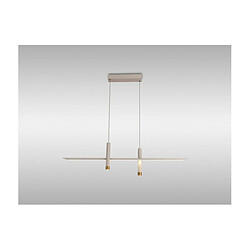 Luminaire Center Suspension Esparta Blanc,Or