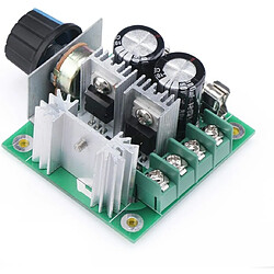 Avis 13KHz PWM DC Moteur Contrôleur de Vitesse 12-40V 10A Pompe Module De Contrôle Vitesse Ventilateur Continu avec Polarité Inversée Protection Contre Courant Élevé