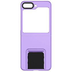 Avizar Coque pour Samsung Galaxy Z Flip 5 Béquille Support série Classic Stand Violet