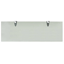 Avis vidaXL Étagères murales 2 pcs Verre 60x20 cm 8 mm