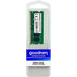 Avis Mémoire RAM GoodRam CL19 SR SODIMM 2666 MHZ 16 GB CL19