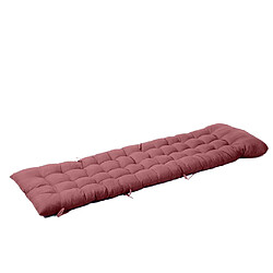 Maison Bureau Chaise Dossier Coussin Siège Coussin Inclinable Long Coussin Vin Rouge